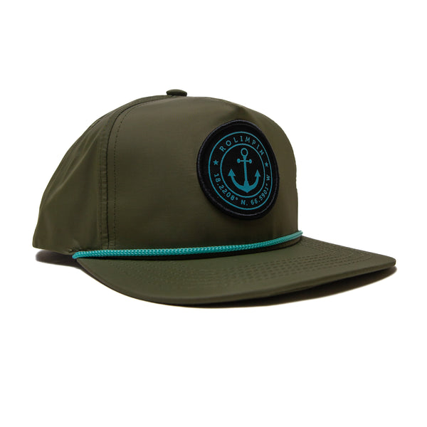 Olive Green snap back