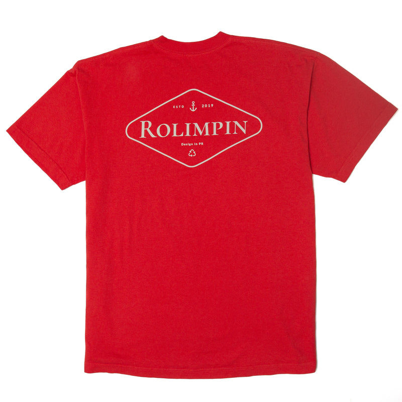 Red heavyweight t shirt