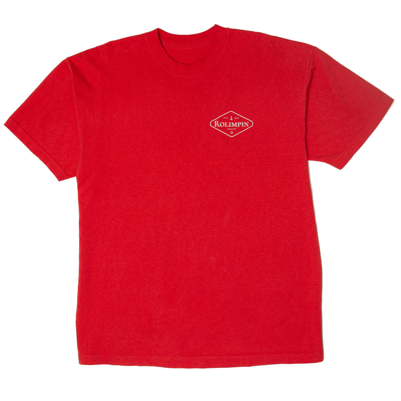 Red heavyweight t shirt